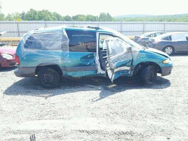 2C4GJ44G8YR732260 - 2000 CHRYSLER GRAND VOYA Yaşıl foto 9