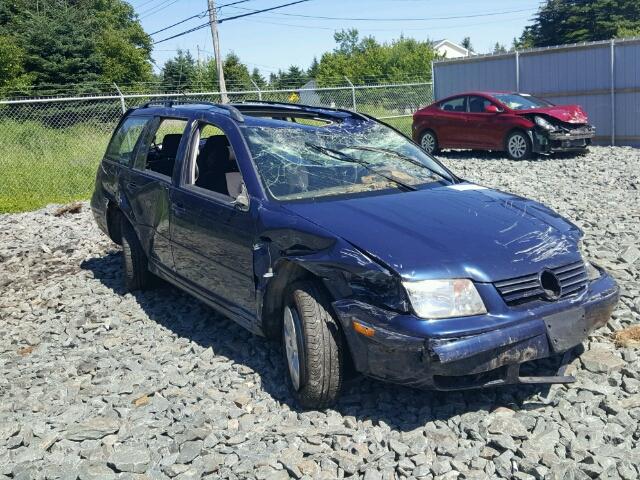 WVWSR21J15W032607 - 2005 VOLKSWAGEN JETTA GLS BLUE photo 1