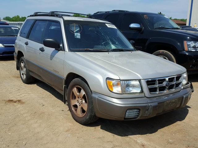 JF1SF655XYH726806 - 2000 SUBARU FORESTER S SILVER photo 1