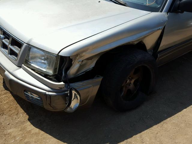 JF1SF655XYH726806 - 2000 SUBARU FORESTER S SILVER photo 9
