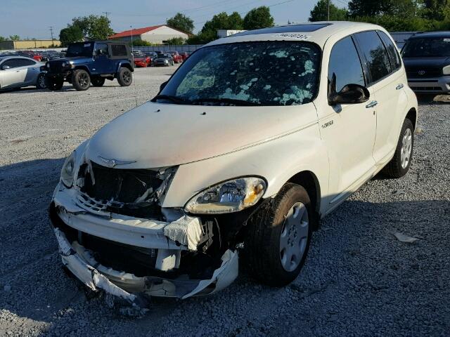 3C4FY58B75T640805 - 2005 CHRYSLER PT CRUISER WHITE photo 2