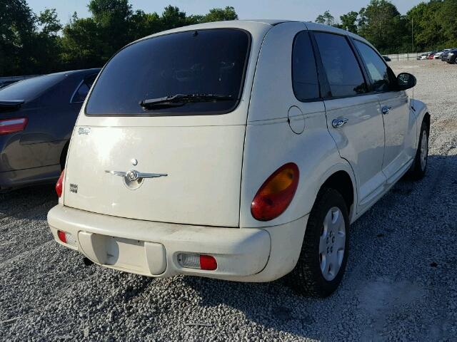 3C4FY58B75T640805 - 2005 CHRYSLER PT CRUISER WHITE photo 4