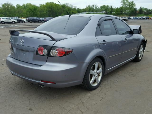 1YVHP80C975M56173 - 2007 MAZDA 6 I GRAY photo 4