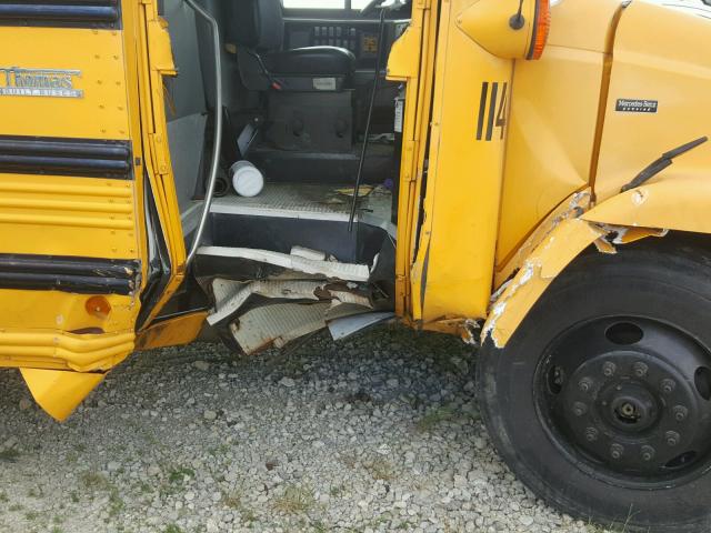 4UZAAXCT84CL82925 - 2004 FREIGHTLINER CHASSIS FS ყვითელი ფოტო 9