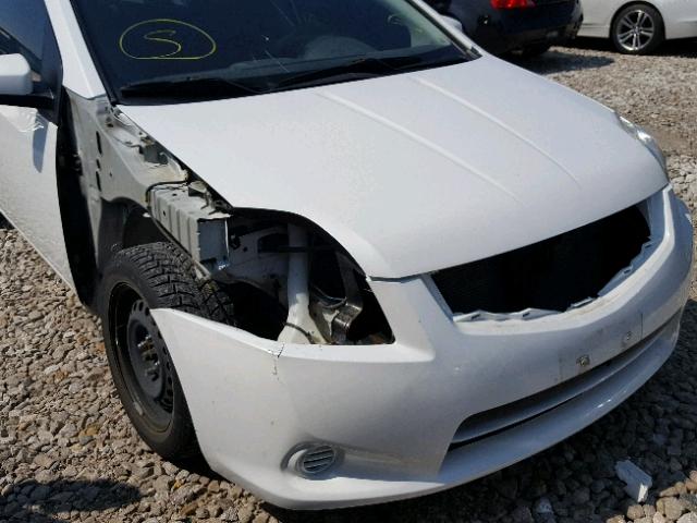 3N1AB6APXBL701747 - 2011 NISSAN SENTRA 2.0 WHITE photo 9