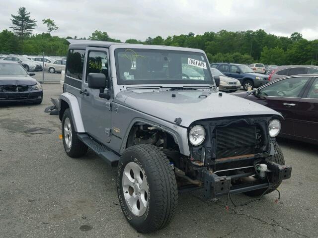 1C4GJWBG7DL634600 - 2013 JEEP WRANGLER S Gümüş foto 1