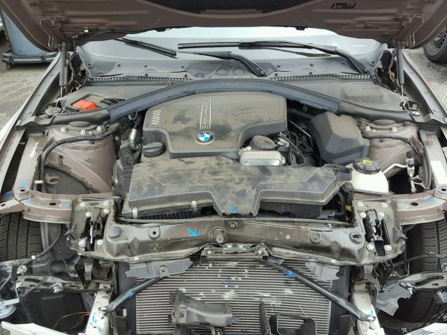 WBA3C1C52FK123763 - 2015 BMW 328 I SULE BROWN photo 7