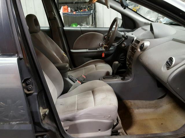 1G8AJ55FX6Z163393 - 2006 SATURN ION LEVEL GRAY photo 5