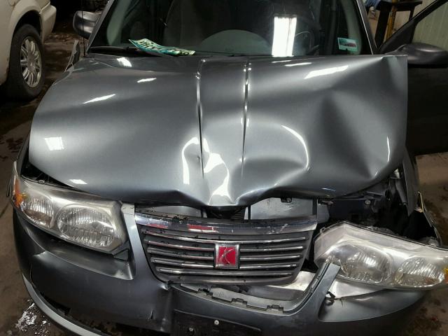 1G8AJ55FX6Z163393 - 2006 SATURN ION LEVEL GRAY photo 7