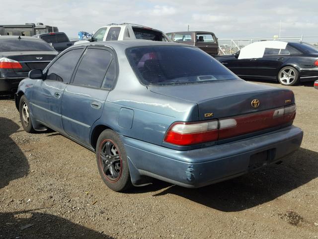 1NXBB02E6TZ467203 - 1996 TOYOTA COROLLA DX GREEN photo 3