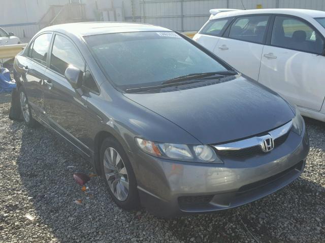 19XFA16989E022898 - 2009 HONDA CIVIC EXL გრაფიტი ფოტო 1