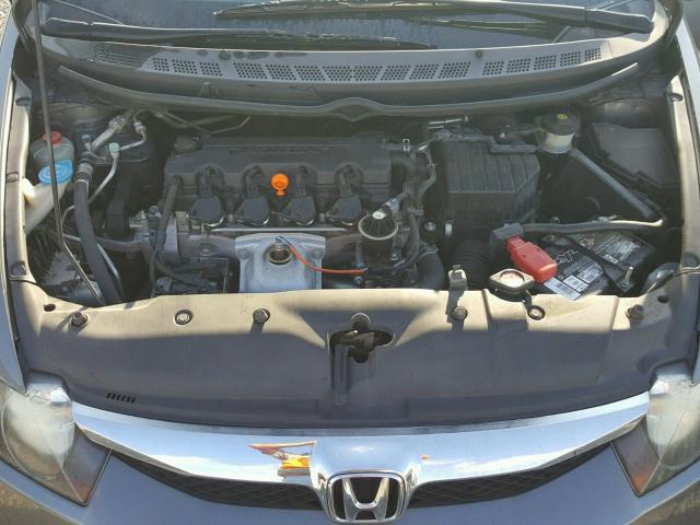 19XFA16989E022898 - 2009 HONDA CIVIC EXL გრაფიტი ფოტო 7