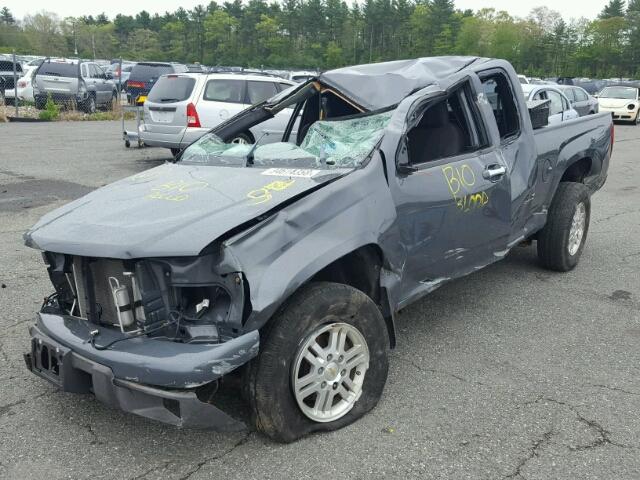 1GCJTCFEXC8136173 - 2012 CHEVROLET COLORADO L GRAY photo 2