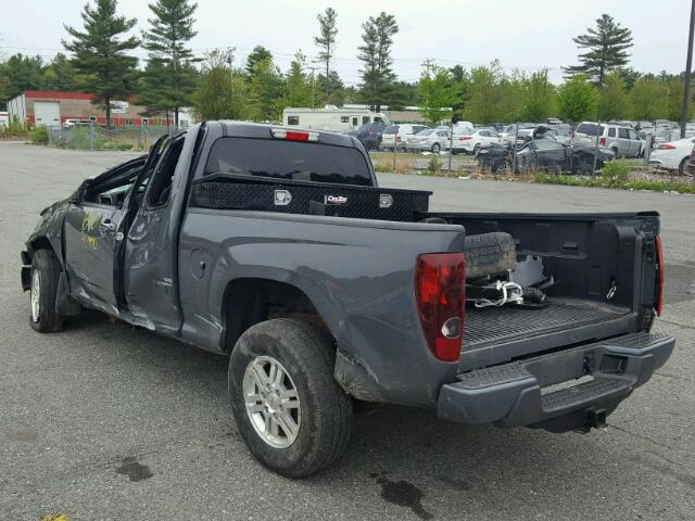 1GCJTCFEXC8136173 - 2012 CHEVROLET COLORADO L GRAY photo 3