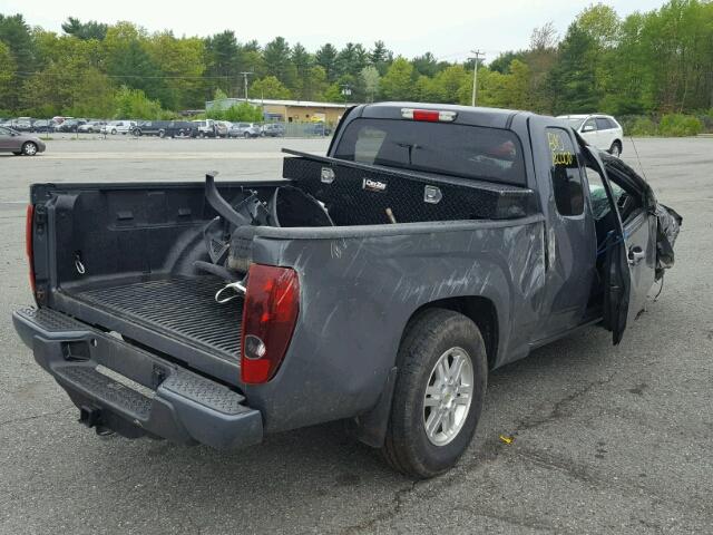 1GCJTCFEXC8136173 - 2012 CHEVROLET COLORADO L GRAY photo 4