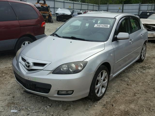 JM1BK344471604009 - 2007 MAZDA 3 HATCHBAC GRAY photo 2