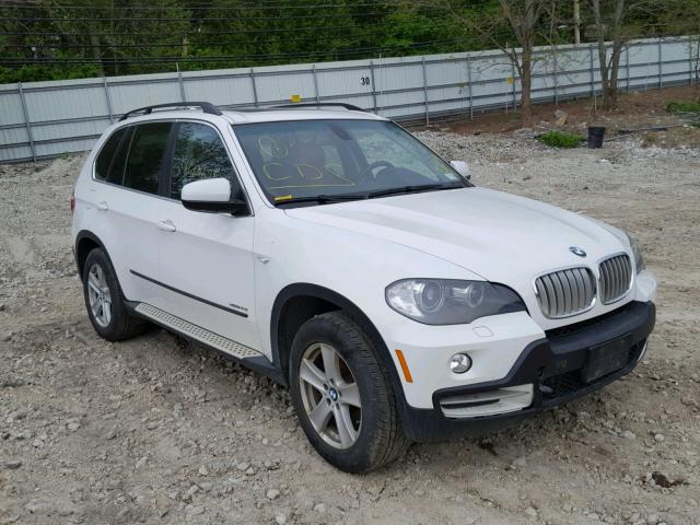 5UXFE8C58AL312700 - 2010 BMW X5 XDRIVE4 WHITE photo 1