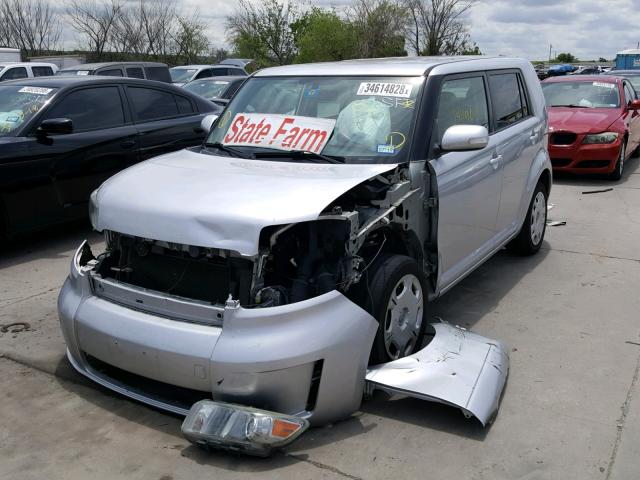 JTLKE50E791076412 - 2009 TOYOTA SCION XB ვერცხლისფერი ფოტო 2