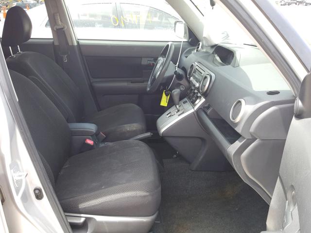 JTLKE50E791076412 - 2009 TOYOTA SCION XB ვერცხლისფერი ფოტო 5