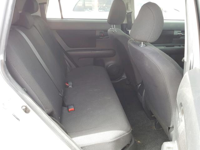 JTLKE50E791076412 - 2009 TOYOTA SCION XB ვერცხლისფერი ფოტო 6