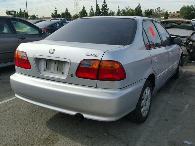2HGEJ6614XH525916 - 1999 HONDA CIVIC BASE SILVER photo 4