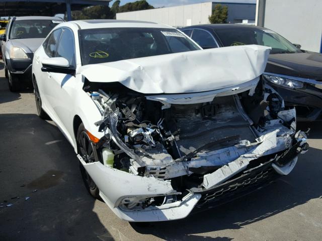 SHHFK7H78HU401404 - 2017 HONDA CIVIC EXL WHITE photo 1