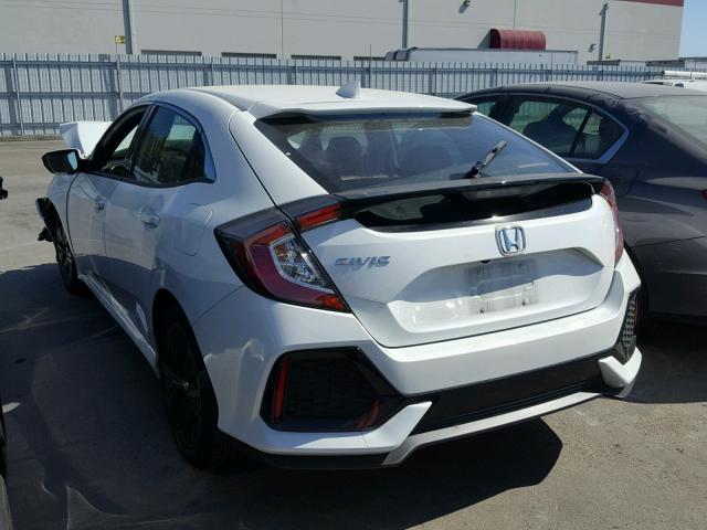 SHHFK7H78HU401404 - 2017 HONDA CIVIC EXL WHITE photo 3