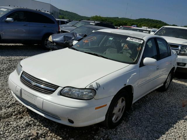 1G1NE52J91M665217 - 2001 CHEVROLET MALIBU LS 白色 照片 2
