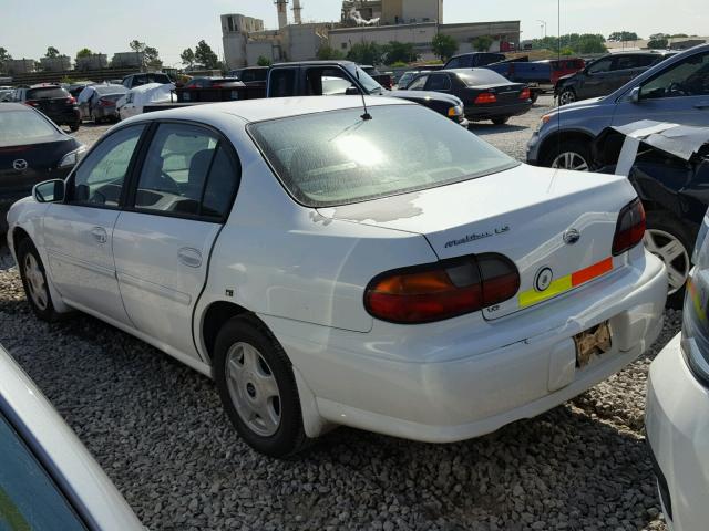 1G1NE52J91M665217 - 2001 CHEVROLET MALIBU LS 白色 照片 3