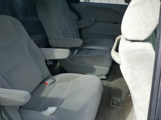 5FNRL38285B068125 - 2005 HONDA ODYSSEY LX GRAY photo 6