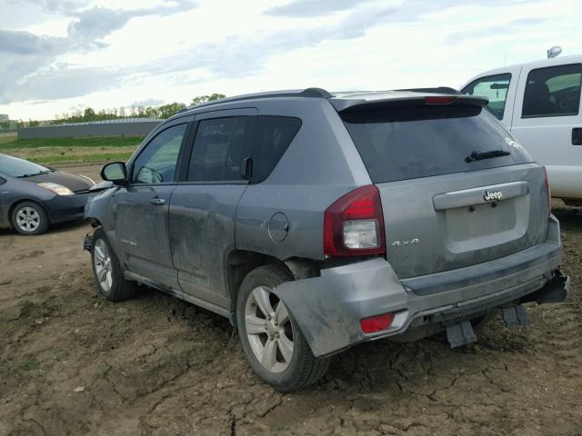 1C4NJDBB6ED598331 - 2014 JEEP COMPASS SP CHARCOAL photo 3