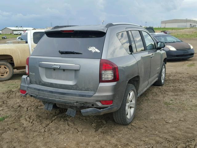 1C4NJDBB6ED598331 - 2014 JEEP COMPASS SP CHARCOAL photo 4
