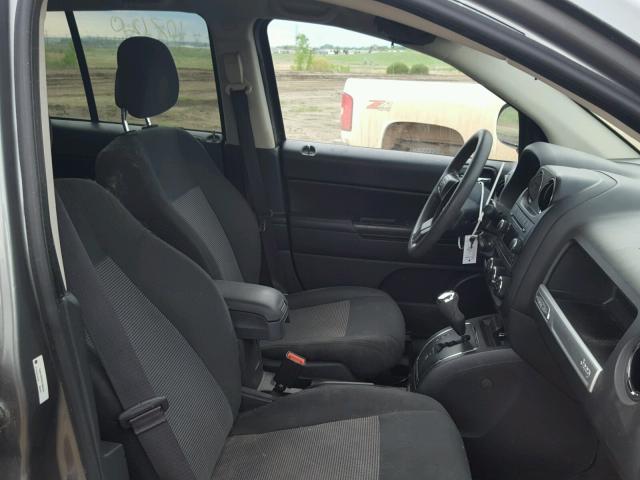 1C4NJDBB6ED598331 - 2014 JEEP COMPASS SP CHARCOAL photo 5