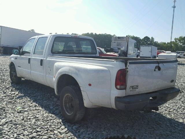 1FTWW32F92EA95286 - 2002 FORD F350 SUPER WHITE photo 3