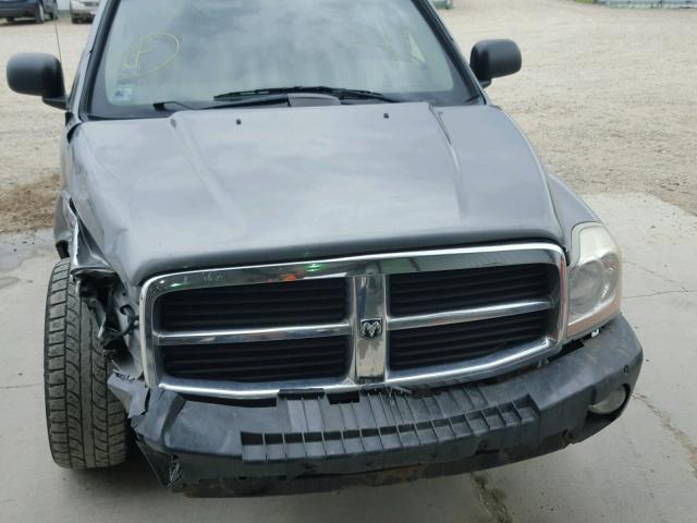 1D4HB58276F176584 - 2006 DODGE DURANGO LI GRAY photo 7