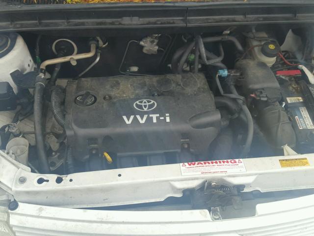 JTLKT324840146030 - 2004 TOYOTA SCION XB WHITE photo 7