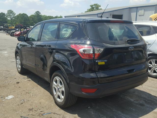 1FMCU0F78HUA36279 - 2017 FORD ESCAPE S BLACK photo 3