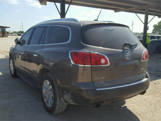 5GAKRBED7BJ353811 - 2011 BUICK ENCLAVE CX GRAY photo 3