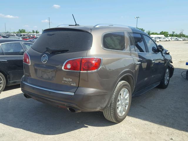 5GAKRBED7BJ353811 - 2011 BUICK ENCLAVE CX GRAY photo 4