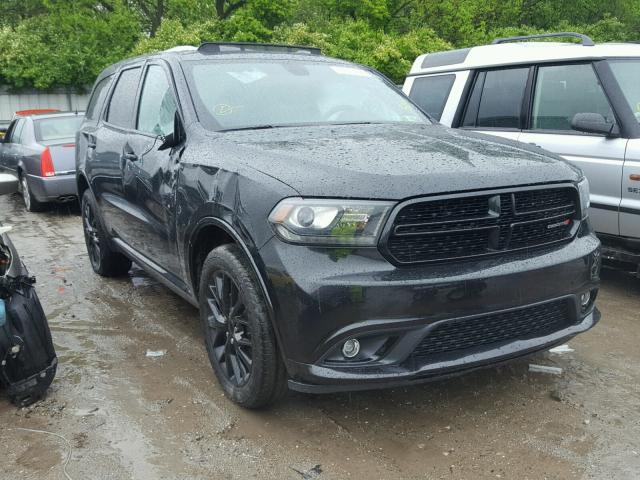 1C4RDJDG8EC971360 - 2014 DODGE DURANGO LI BLACK photo 1