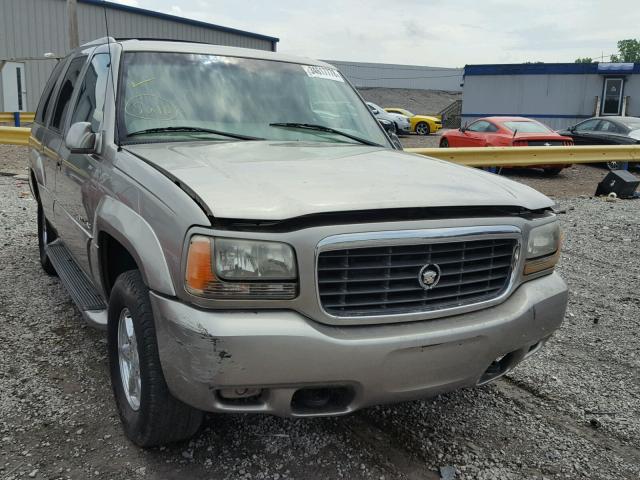 1GYEK13R9YR141800 - 2000 CADILLAC ESCALADE TAN photo 1