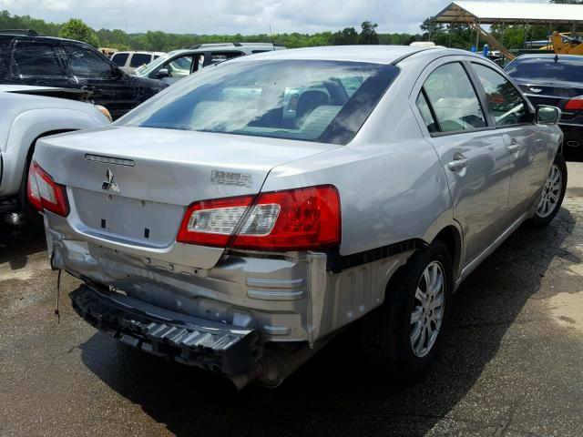 4A32B2FF0BE029561 - 2011 MITSUBISHI GALANT FE SILVER photo 4