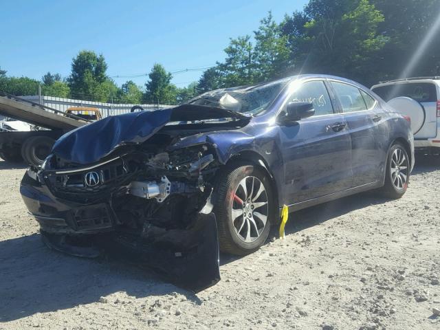 19UUB1F53FA013155 - 2015 ACURA TLX TECH BLUE photo 2