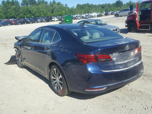 19UUB1F53FA013155 - 2015 ACURA TLX TECH BLUE photo 3