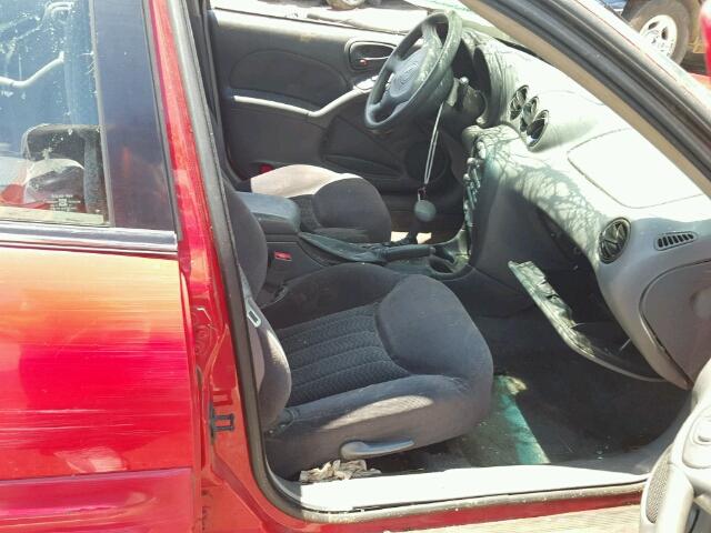 1G2NE52T91M535905 - 2001 PONTIAC GRAND AM S Qırmızı foto 5