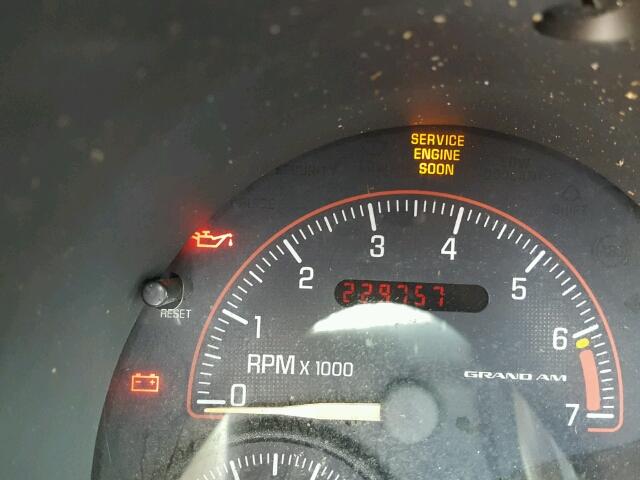 1G2NE52T91M535905 - 2001 PONTIAC GRAND AM S Qırmızı foto 8