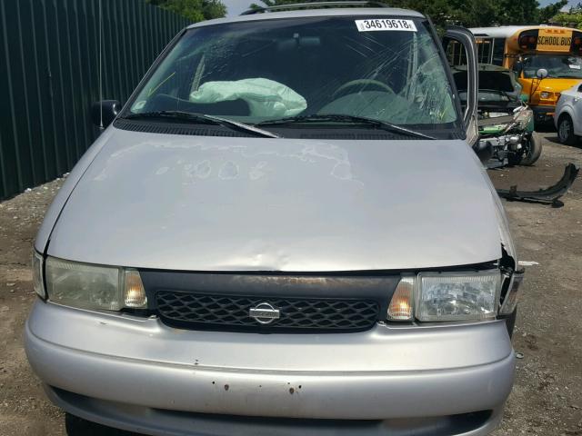 4N2DN11W3TD817212 - 1996 NISSAN QUEST XE SILVER photo 10