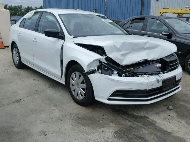 3VW2K7AJ5FM347216 - 2015 VOLKSWAGEN JETTA BASE 白色 照片 1