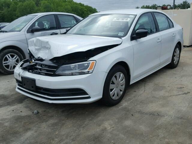 3VW2K7AJ5FM347216 - 2015 VOLKSWAGEN JETTA BASE 白色 照片 2