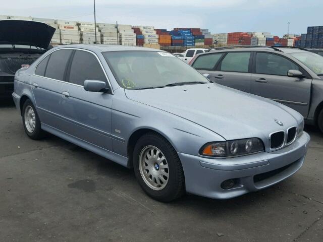 WBADT43452GY95670 - 2002 BMW 525 I AUTO BLUE photo 1